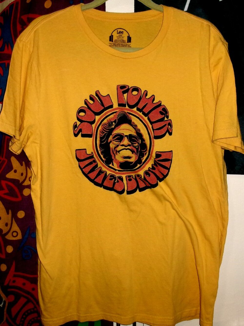 James brown soul power large unisex tee - Georgia funk r&b soul king hot pants